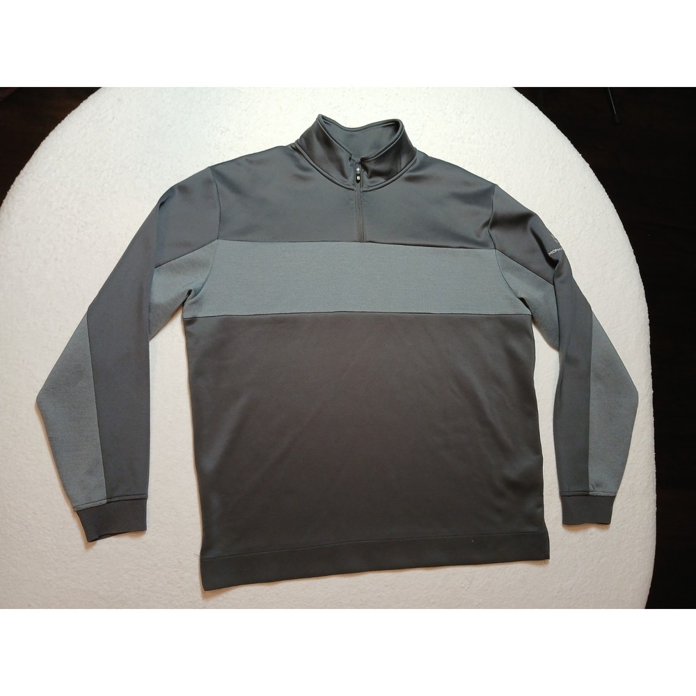 FootJoy Pullover Mens Extra Large Gray Two Tone Athletic Performance Sweater